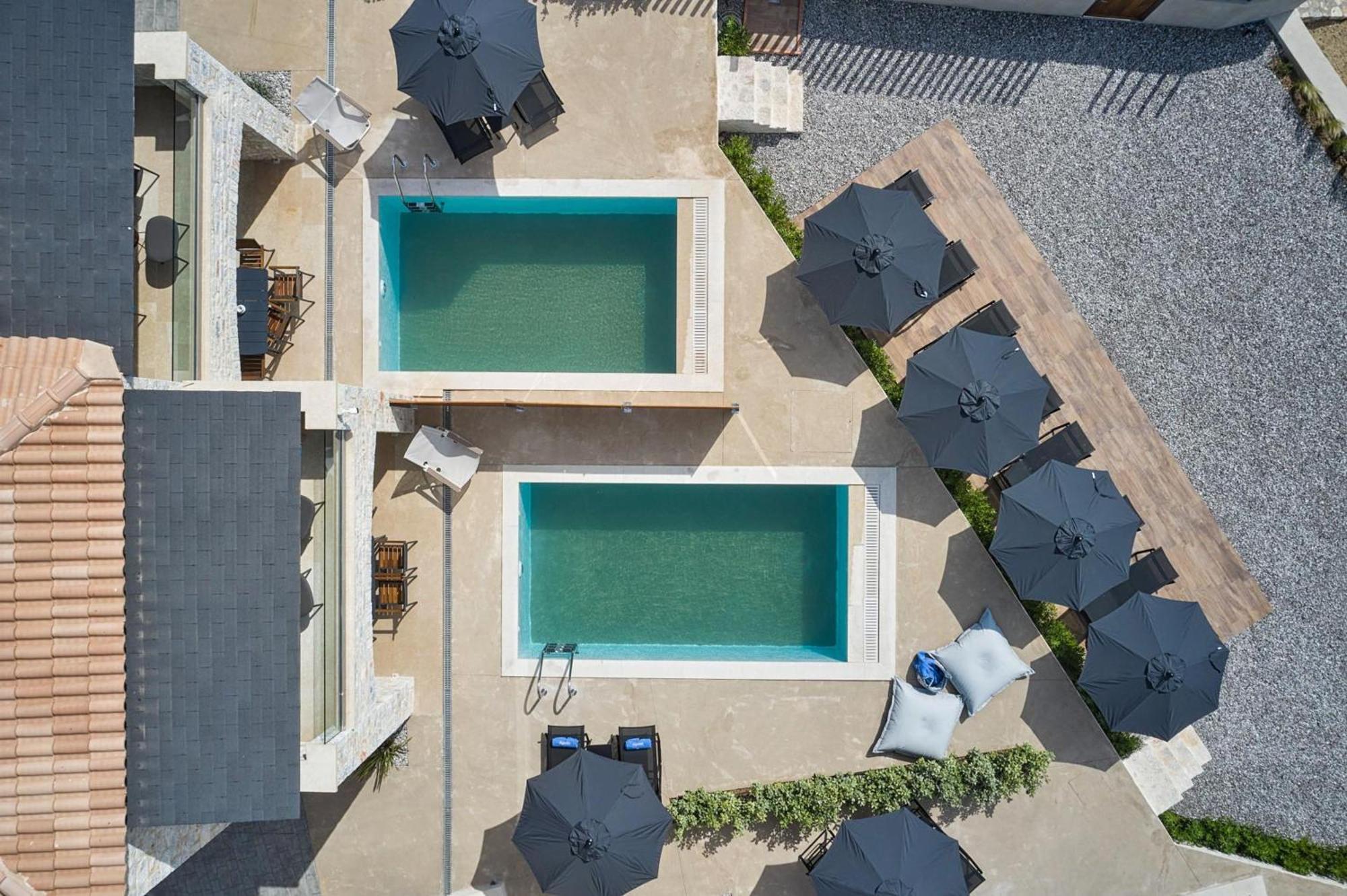 Beachfront Alassa Villas With Private Pools Kotronion  Luaran gambar