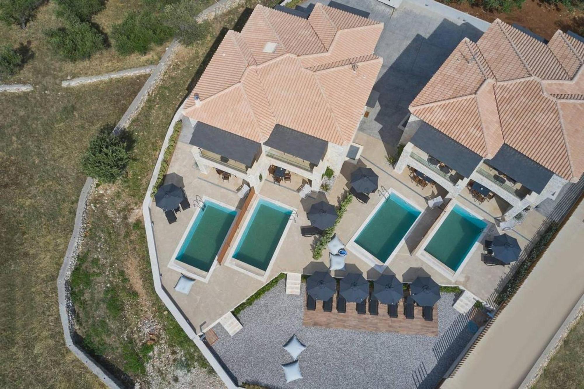 Beachfront Alassa Villas With Private Pools Kotronion  Luaran gambar