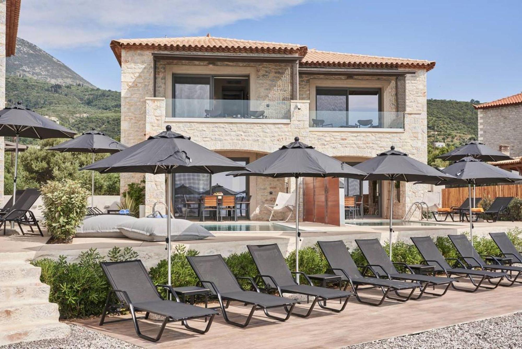Beachfront Alassa Villas With Private Pools Kotronion  Luaran gambar
